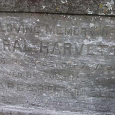 HARVETT Coral -1938 &amp; Margaret FIELD -1942