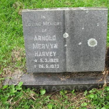 HARVEY Arnold Merwyn 1929-1973