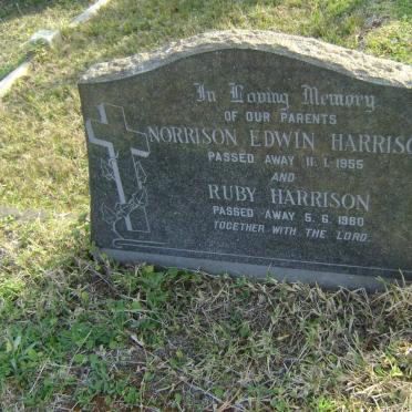 HARRISON Norrison Edwin -1955 &amp; Ruby -1980