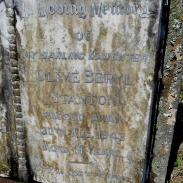 STANTON Olive Beryl -1943