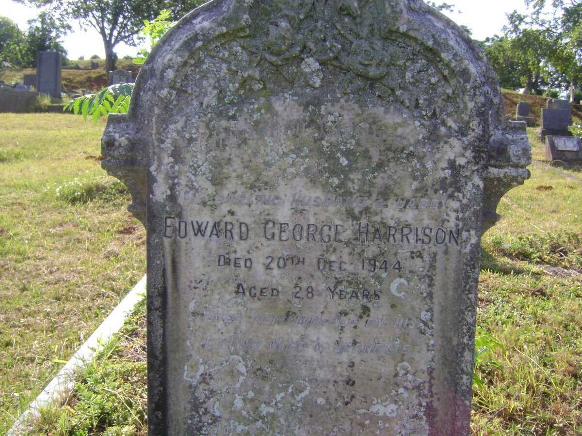 HARRISON Edward George -1944
