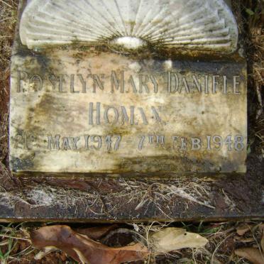 HOMAN Roselyn Mary 1947-1948
