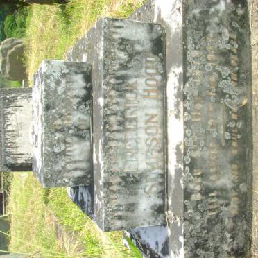 HOOD Frederick Simpson -1937 &amp; Emily Jane 1881-1945