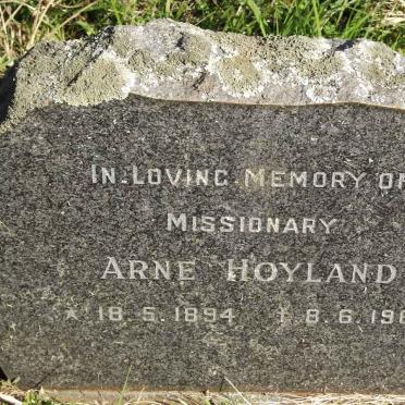 HOYLAND Arne 1894-1963