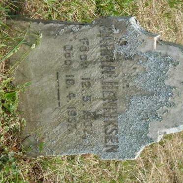 HENRIKSEN Aarfin 1902-1957