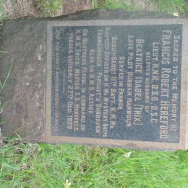 HEREFORD Francis Robert -1929