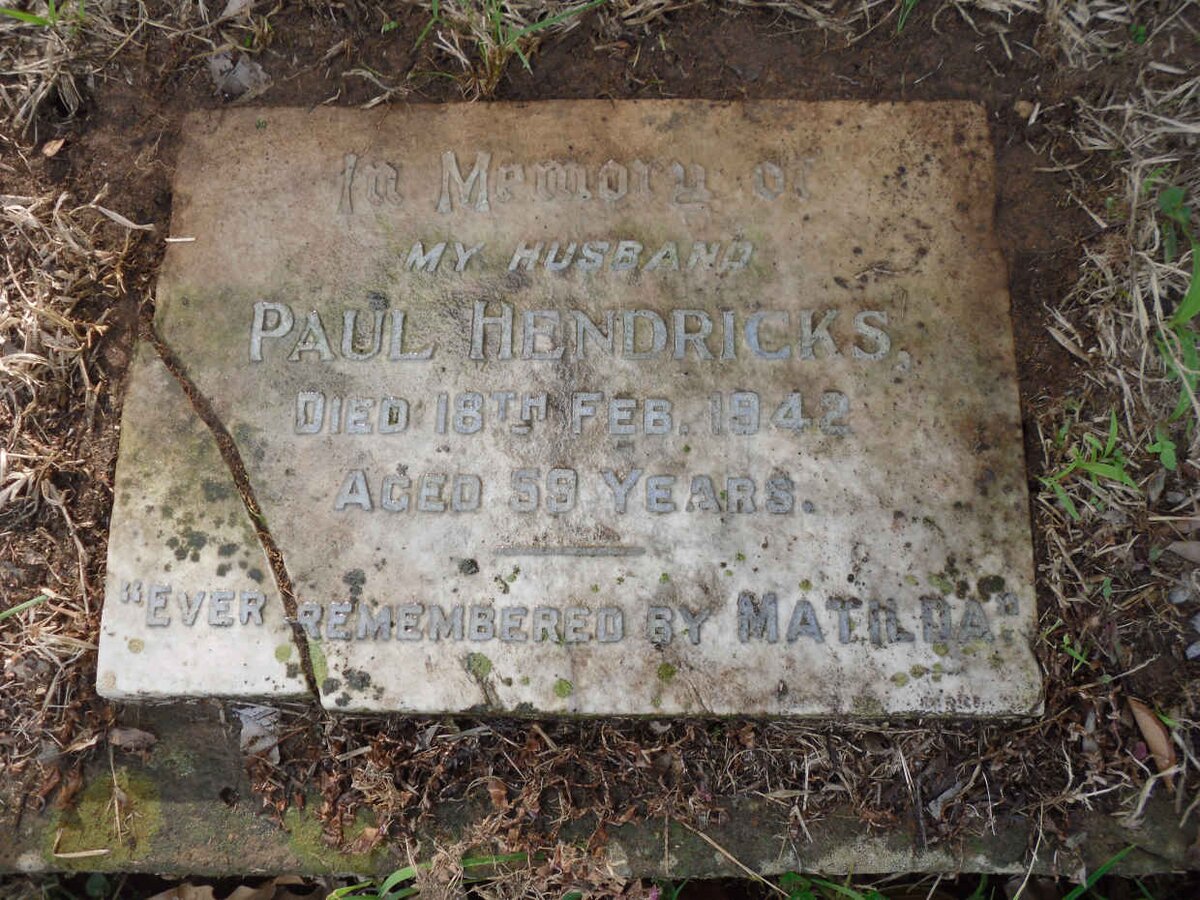 HENDRICKS Paul -1942