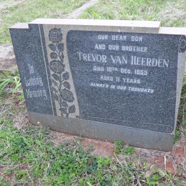 HEERDEN Trevor, van -1955