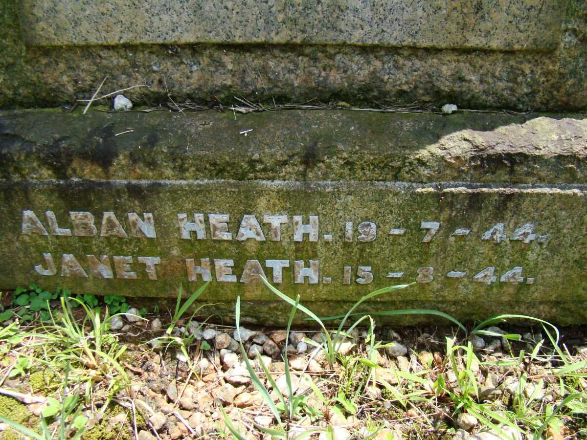 HEATH Alban -1944 &amp; Janet -1944