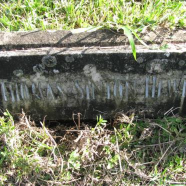 HEWITT Thomas Sinton -1930