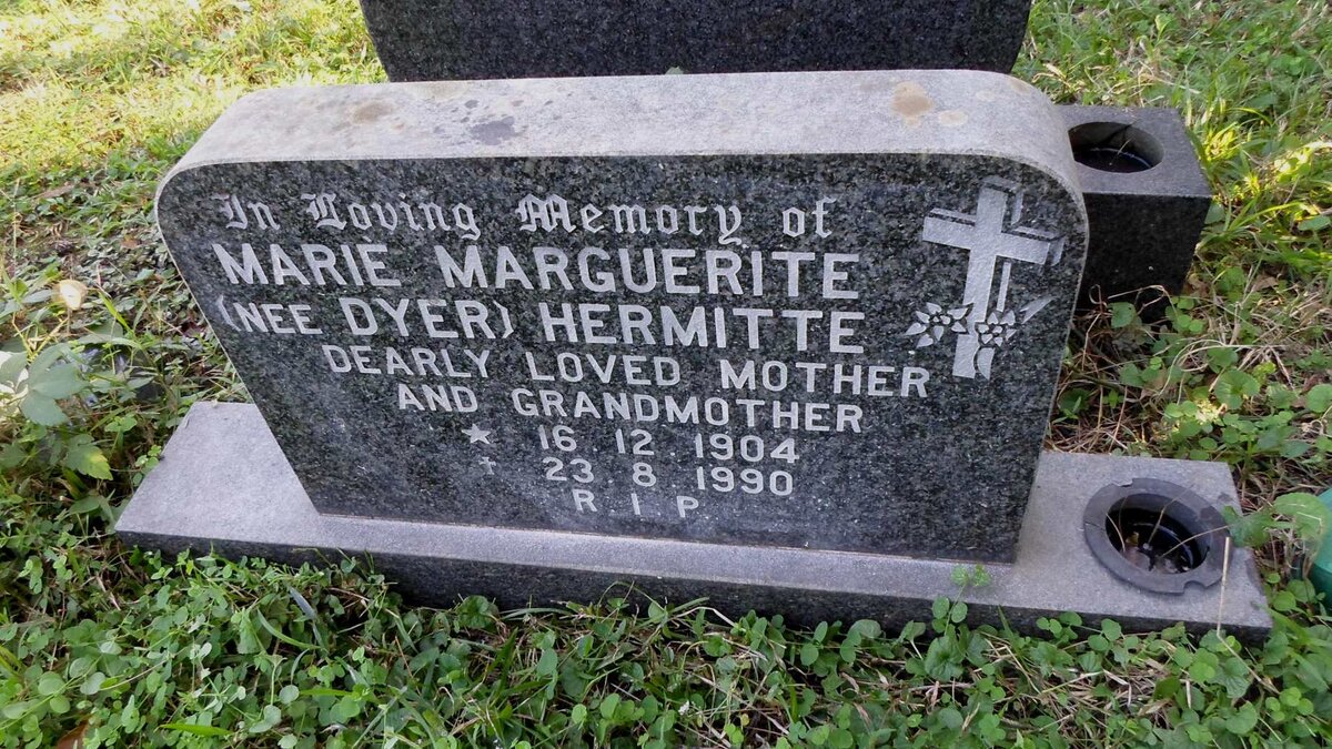 HERMITTE Marie Marguerite nee DYER 1904-1990