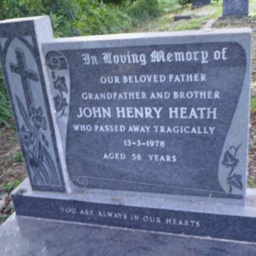 HEATH Aubrey 1929-1993 &amp; Marge 1930-2008 :: HEATH Henry -1978 