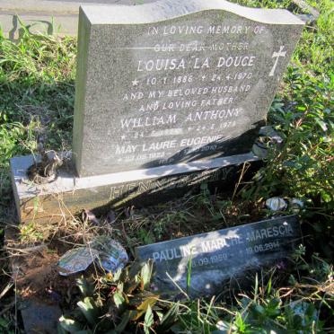 HENNEBERRY William Anthony 1924-1979 :: HENNEBERRY May Laure Eugenie 1923-2010 :: DOUCE Louisa, la 1886-1970