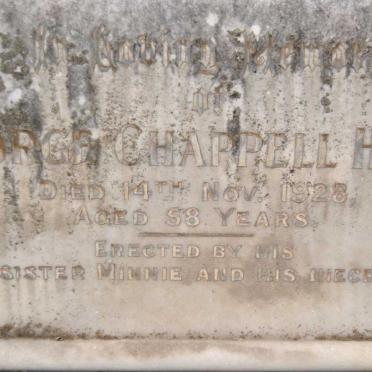 HYAM George Chappell -1928