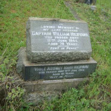 HILDYARD William -1945 &amp; Viole Audrey Mary -1965