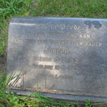 HINTZE Adolph Julius Johannes 1912-1962