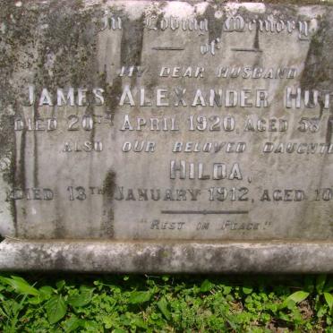HUTTON James Alexander -1920 :: HUTTON Hilda -1912
