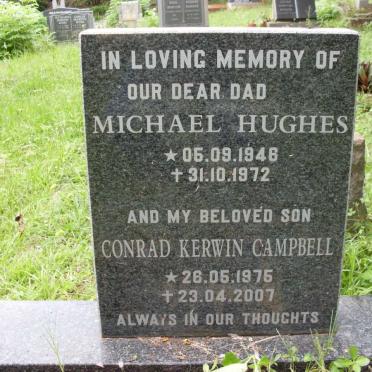 HUGHES Michael 1946-1972 :: CAMPBELL Conrad Kerwin 1975-2007
