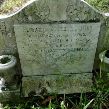 HUGHES Edward Miles 1941-1993