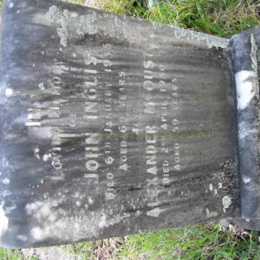 INGLIS John 1936 :: McOUST Alexander -1950