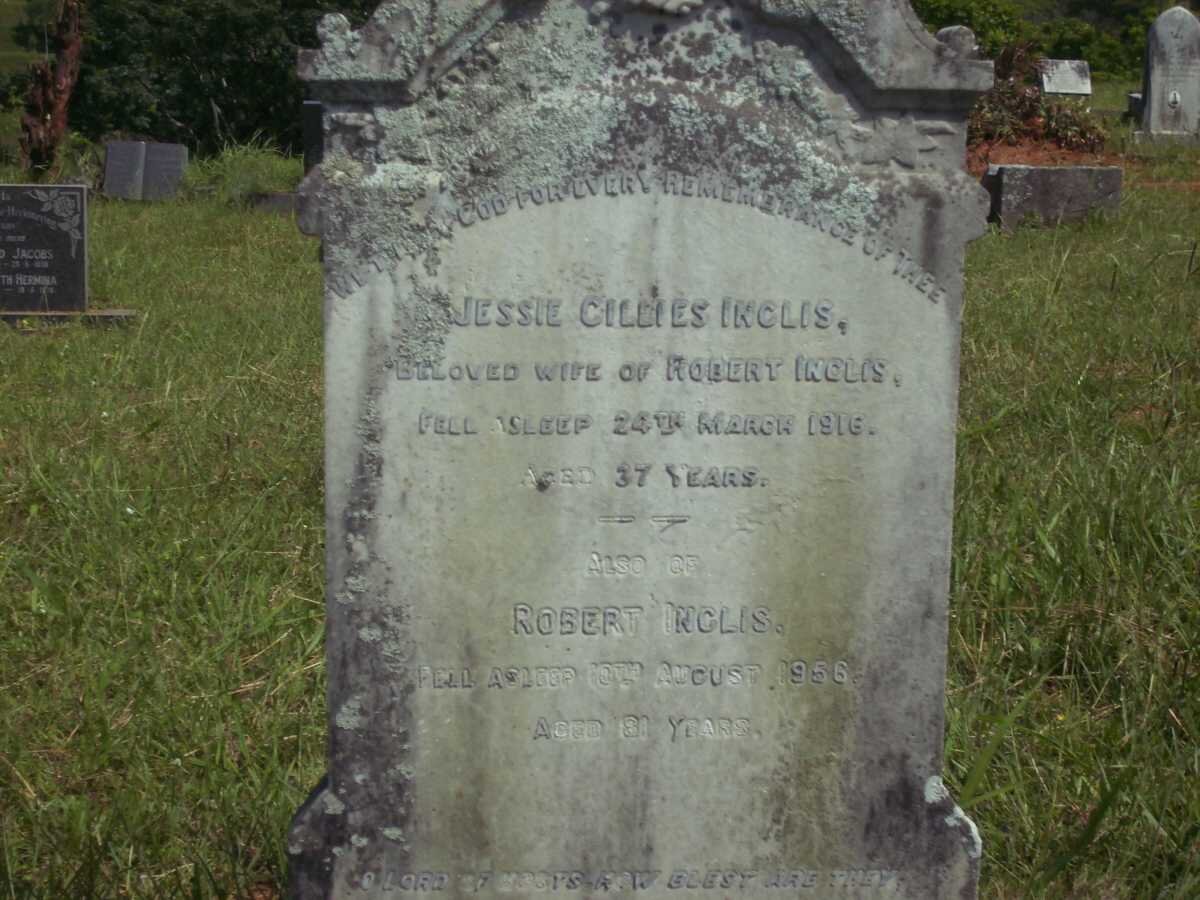 INGLIS Robert -1956 &amp; Jessie Gillies -1916 :: INGLIS Jessie Paterson 1899-1982