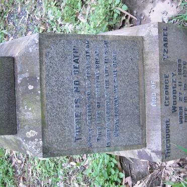 WOODLEY Theodore  George Yzabel 1895-1976