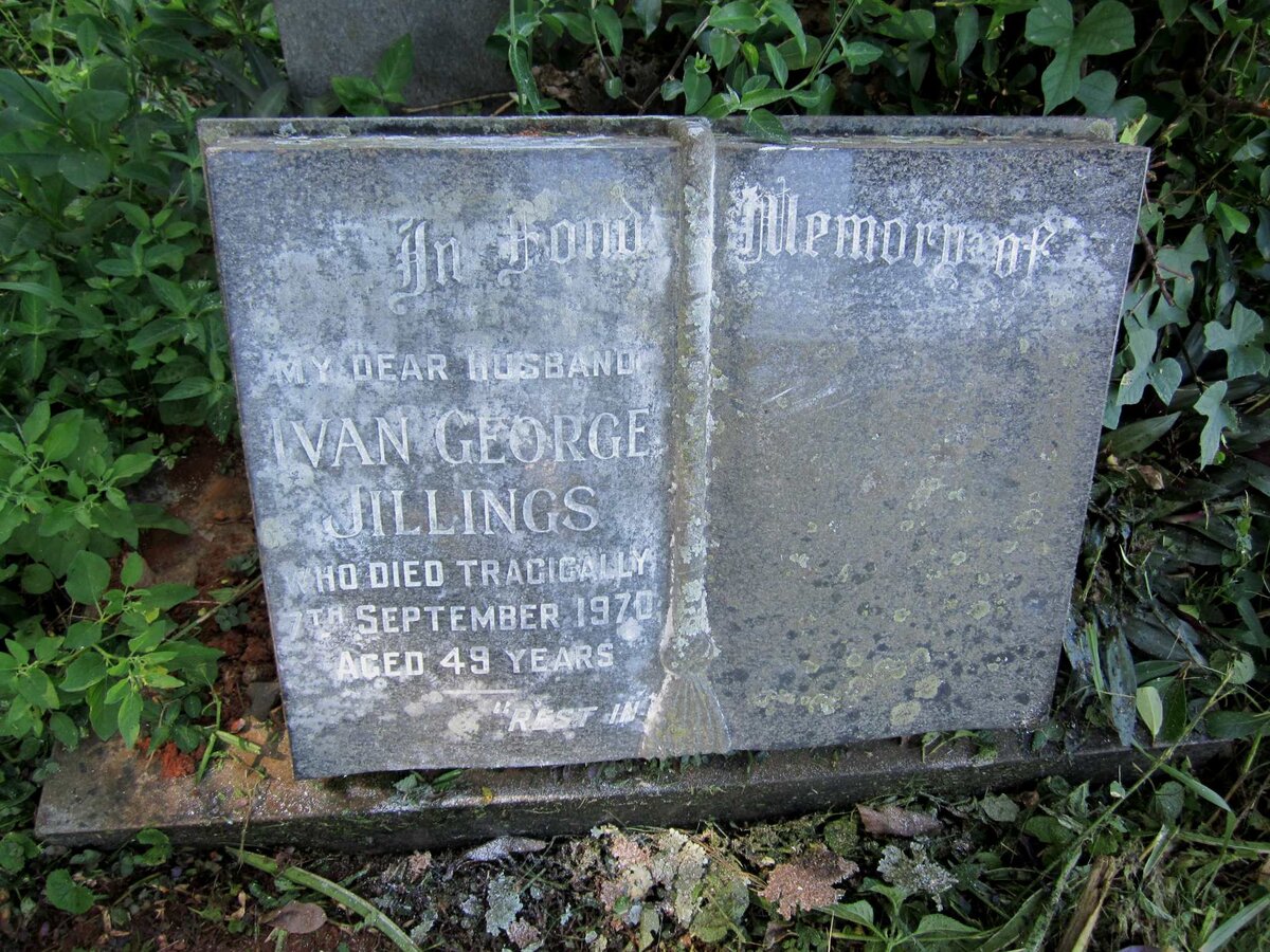 JILLINGS Ivan George -1970