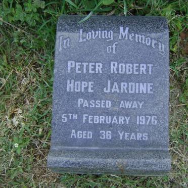 JARDINE Peter Robert Hope -1976