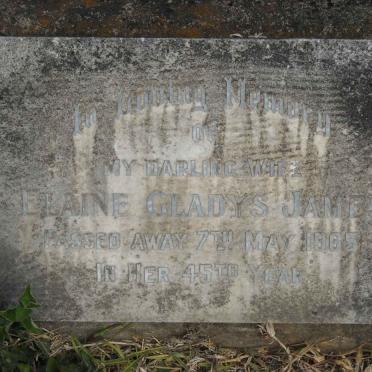 JAMES Elaine Gladys -1965