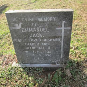 JACK Emmanuel 1933-1990