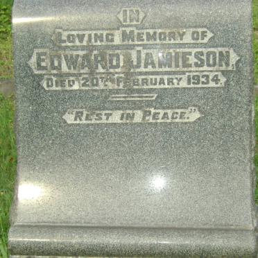 JAMIESON Edward -1934
