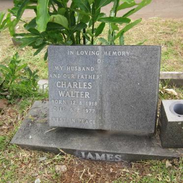 JAMES Charles Walter 1918-1977