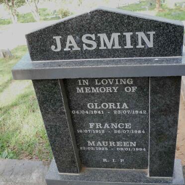 JASMIN France 1912-1984 &amp; Maureen 1925-1994 :: JASMIN Gloria 1941-1942