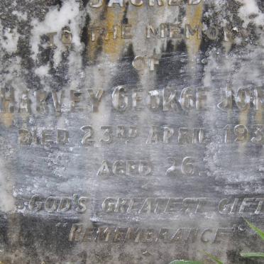 JONES Harvey George -1934