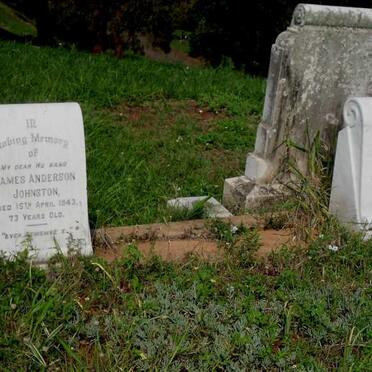 JOHNSTON James Anderson -1943 :: JOHNSTON May -1947