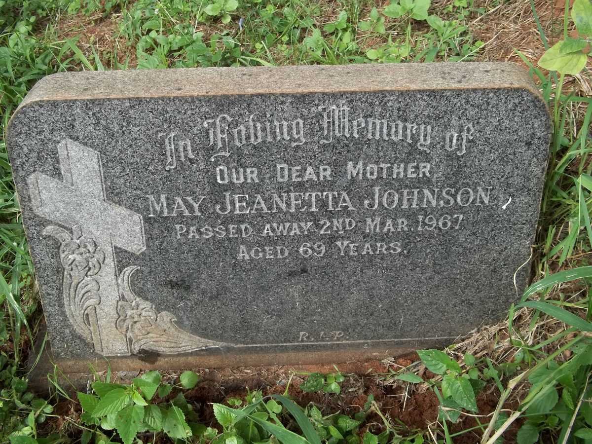 JOHNSON May Jeanetta -1967
