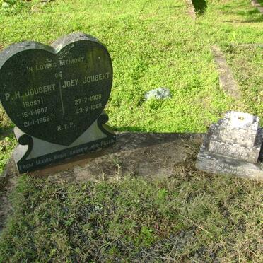 JOUBERT Joey 1908-1968 &amp; P.H. 1907-1968 :: JOUBERT Annie Susan -1929