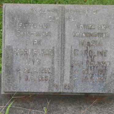 JOUBERT Dirk Cornelius -1966 &amp; Maria Caroline ROBINSON -1961