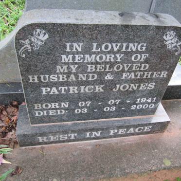 JONES Patrick 1941-2000