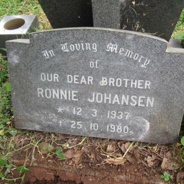 JOHANSEN Ronnie 1937-1980