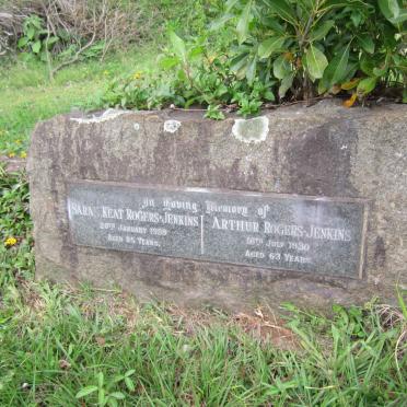 JENKINS Arthur, Rogers -1930 &amp; Sarah Keat -1959