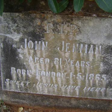 JENMAN John 1865