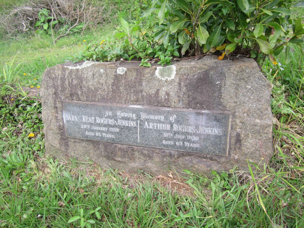 JENKINS Arthur, Rogers -1930 &amp; Sarah Keat -1959