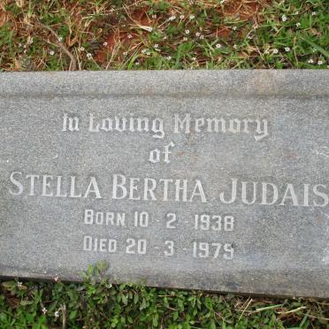 JUDAIS Stella Bertha 1938-1979