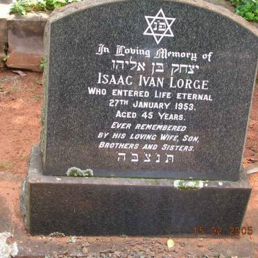 LORGE Isaac Ivan -1953