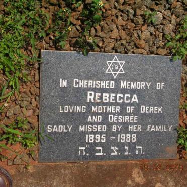 MERYL Rebecca 1895-1988