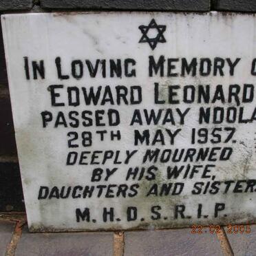 LEONARD Edward -1957