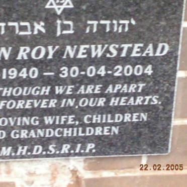 NEWSTEAD ?an Roy 1940-2004