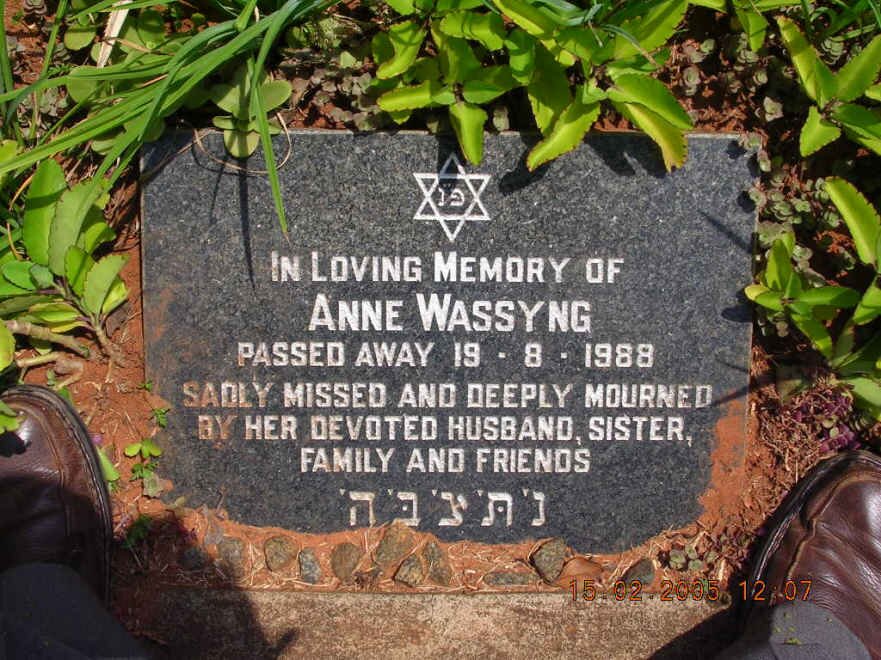 WASSYNG Anne -1988