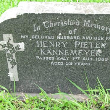 KANNEMEYER Henry Pieter -1969